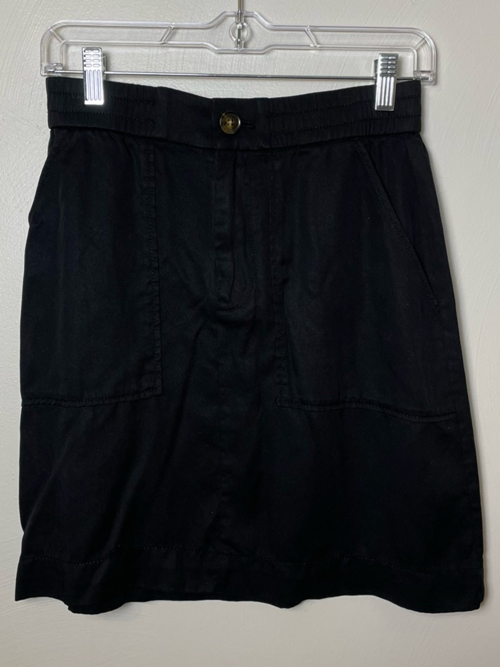 Loft Black Skirt Size XS